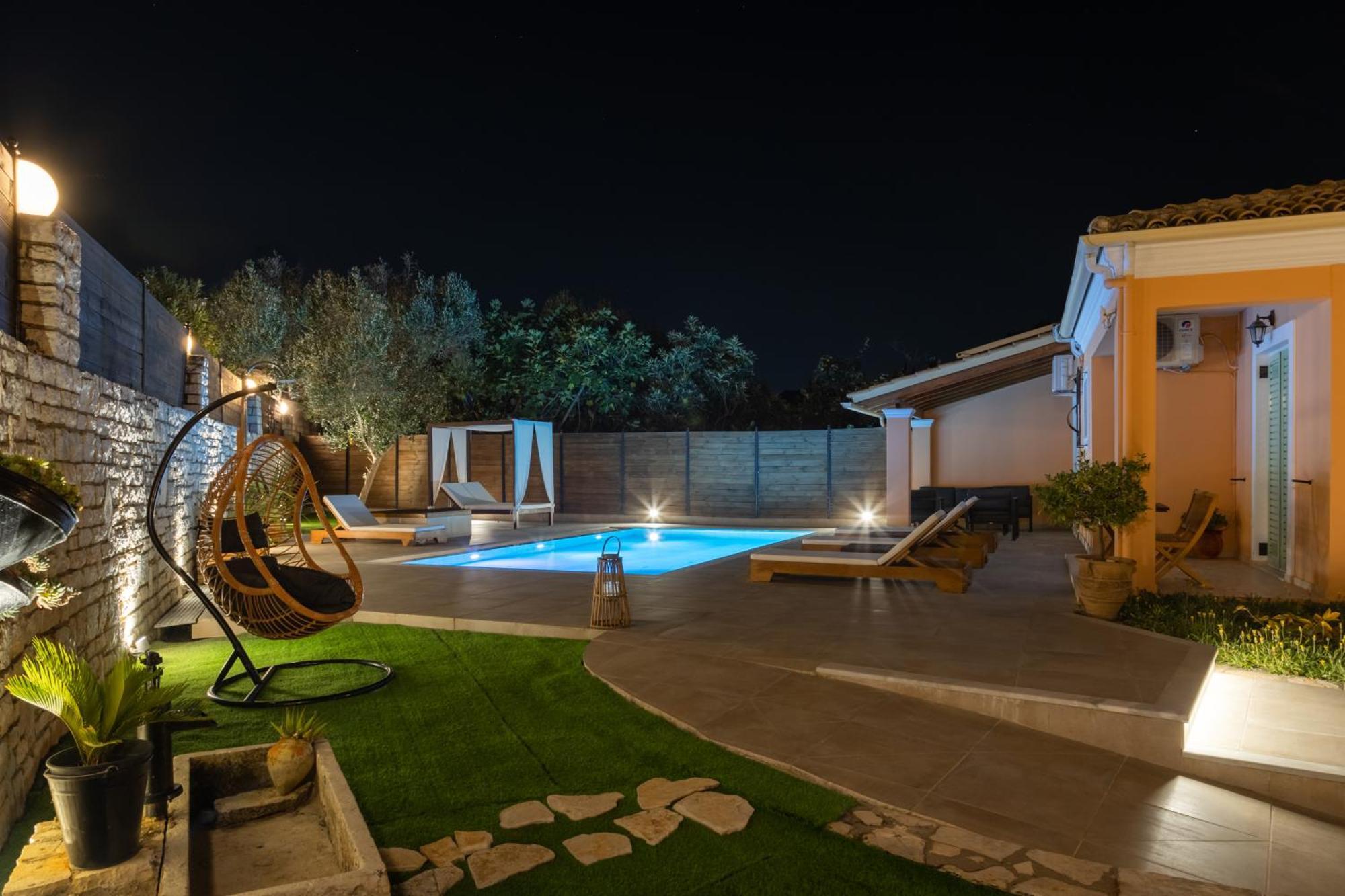 Villa Bella Donna Corfu Kanali  ภายนอก รูปภาพ